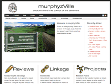 Tablet Screenshot of murphyzville.com